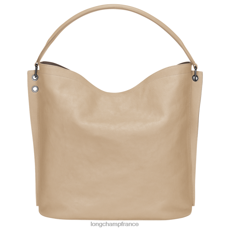 beige femmes sac hobo 3d Sacs Longchamp Z6ZTP399