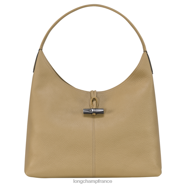 beige femmes sac hobo essentiel roseau Sacs Longchamp Z6ZTP32