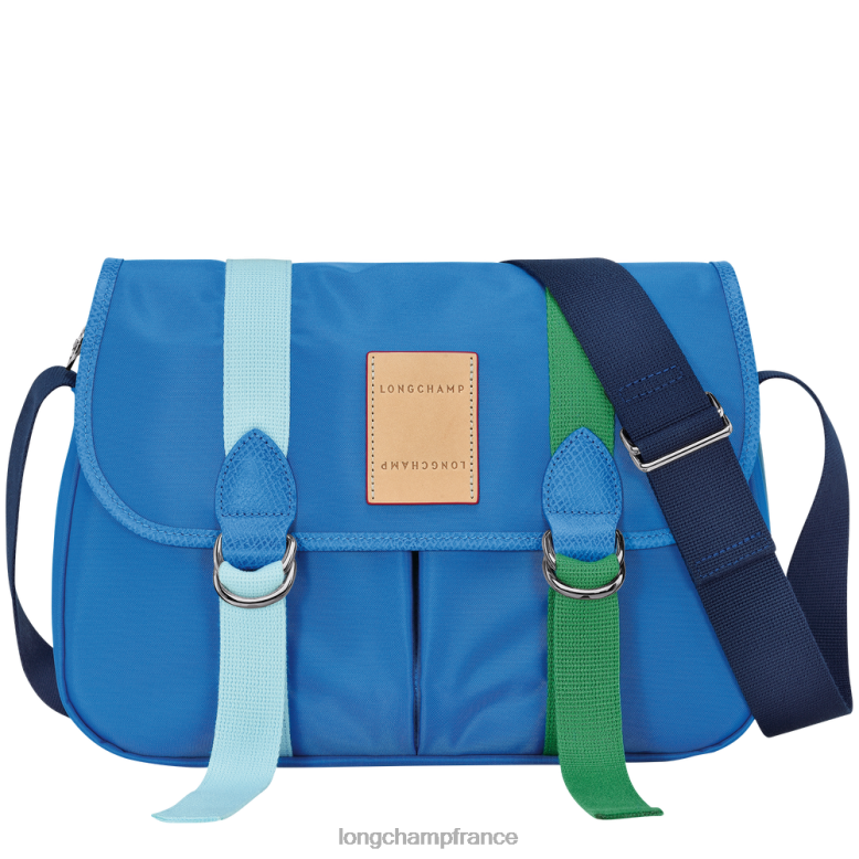 bleu femmes le pliage re-play sac bandoulière Sacs Longchamp Z6ZTP207