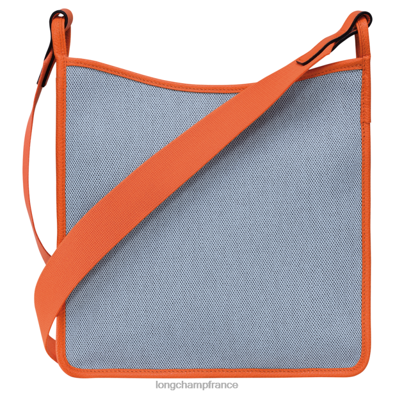 bleu/orange femmes le foulonne sac bandoulière zippé Sacs Longchamp Z6ZTP260
