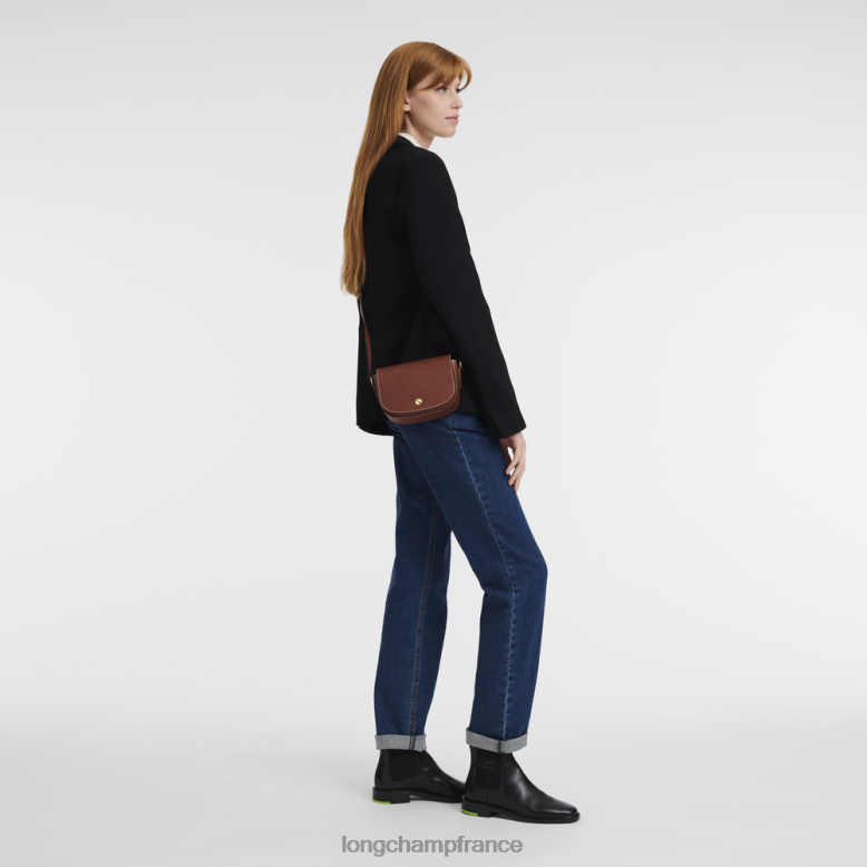 brun femmes sac bandoulière épure Sacs Longchamp Z6ZTP290