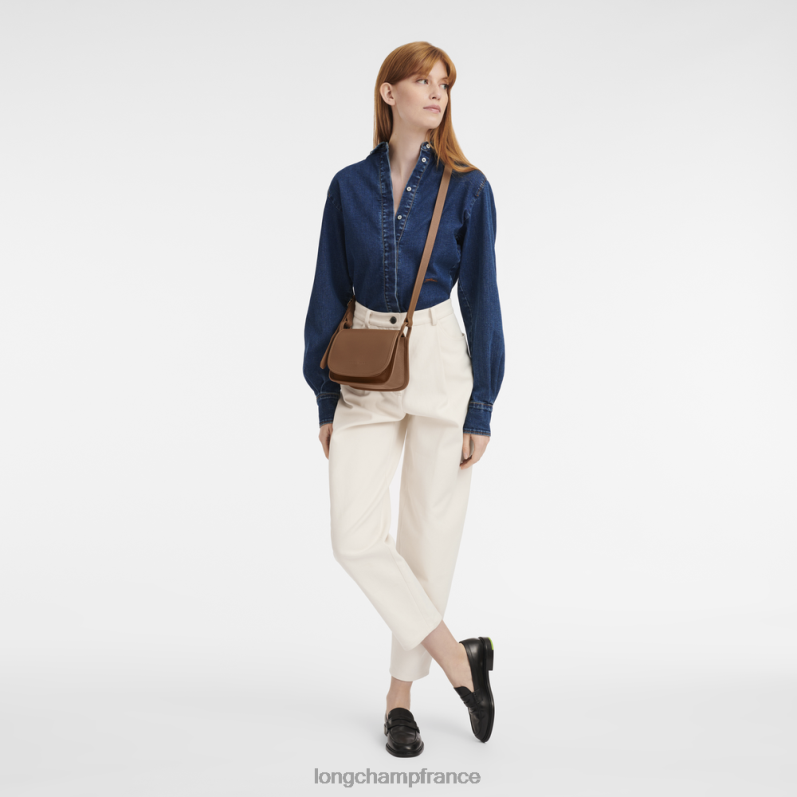 caramel femmes sac bandoulière le foulonne Sacs Longchamp Z6ZTP263