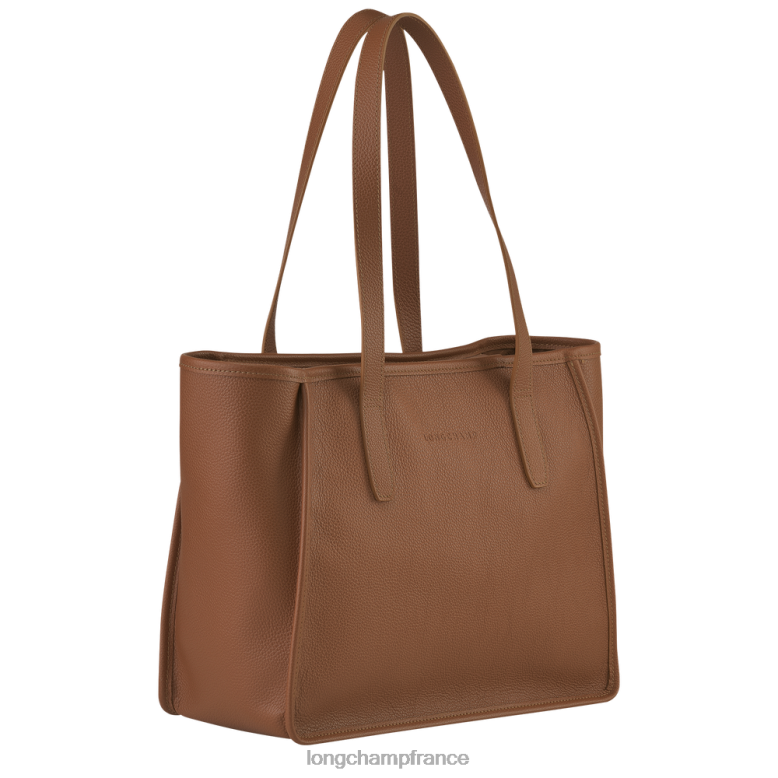 caramel femmes sac cabas le foulonne Sacs Longchamp Z6ZTP385