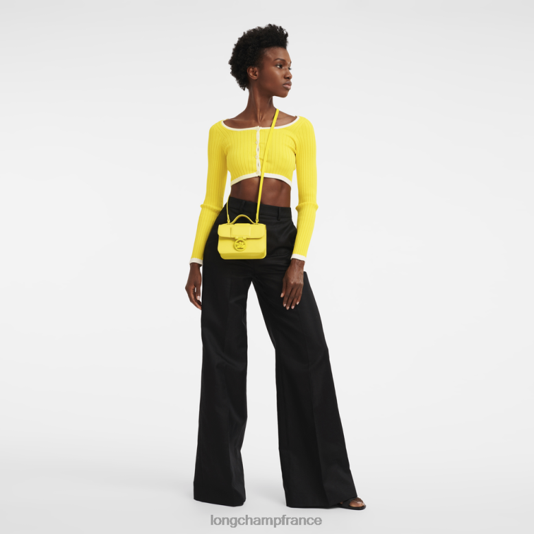 citron femmes sac à bandoulière box-trot Sacs Longchamp Z6ZTP241