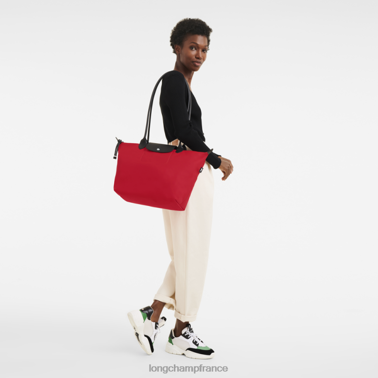 coquelicot femmes sac cabas le pliage Energy Sacs Longchamp Z6ZTP347