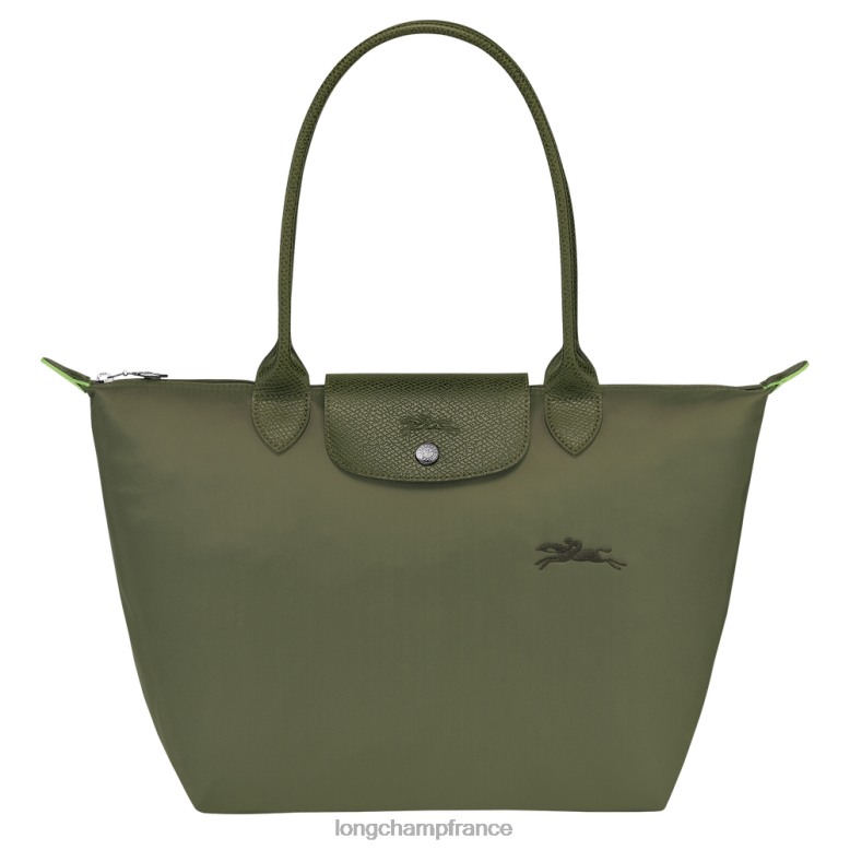 forêt femmes sac cabas vert le pliage Sacs Longchamp Z6ZTP29