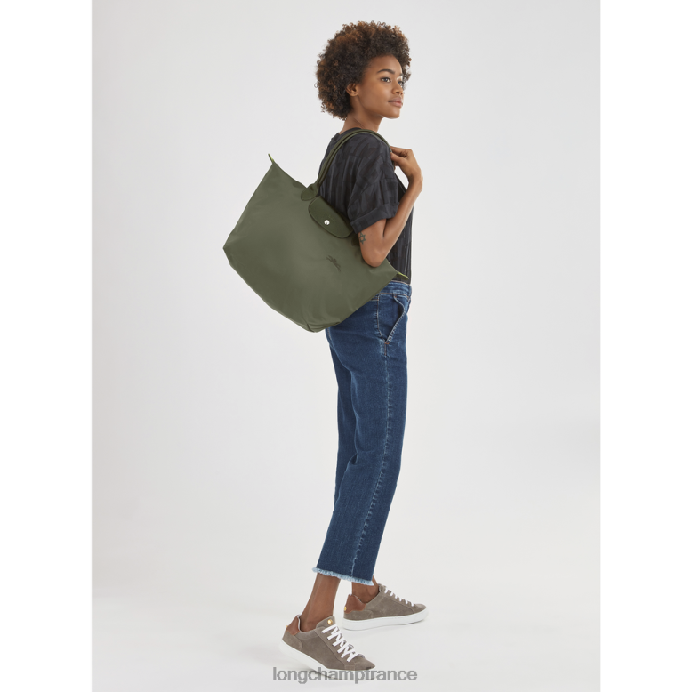 forêt femmes sac cabas vert le pliage Sacs Longchamp Z6ZTP403