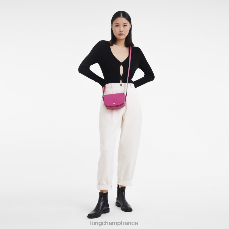 fuchsia femmes sac bandoulière épure Sacs Longchamp Z6ZTP291