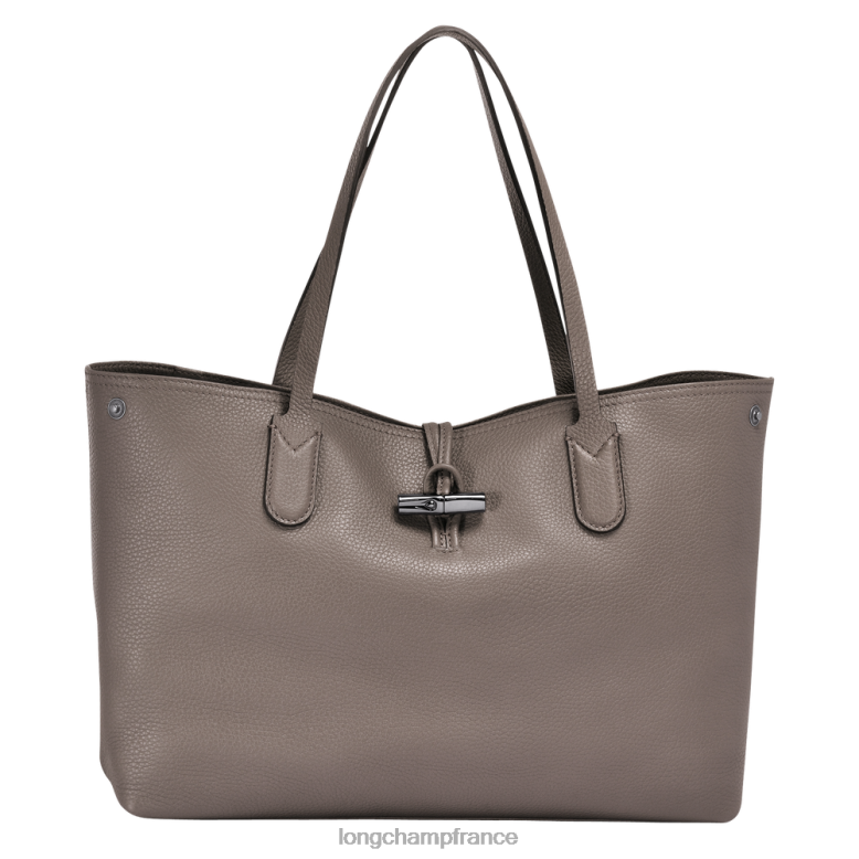 gris femmes sac cabas essentiel roseau Sacs Longchamp Z6ZTP362