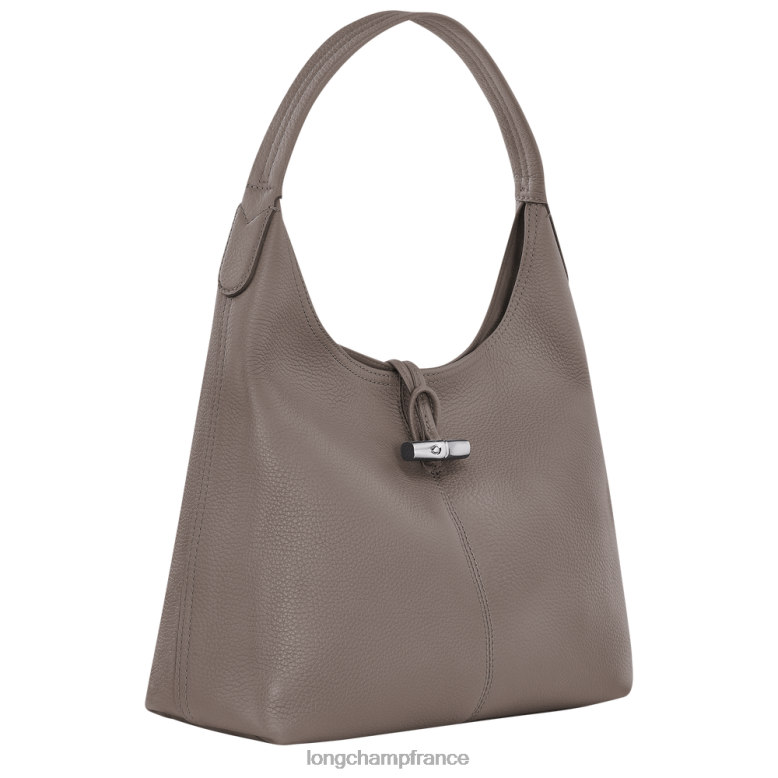 gris femmes sac hobo essentiel roseau Sacs Longchamp Z6ZTP358
