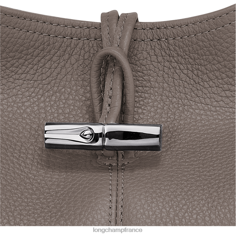 gris femmes sac hobo essentiel roseau Sacs Longchamp Z6ZTP358