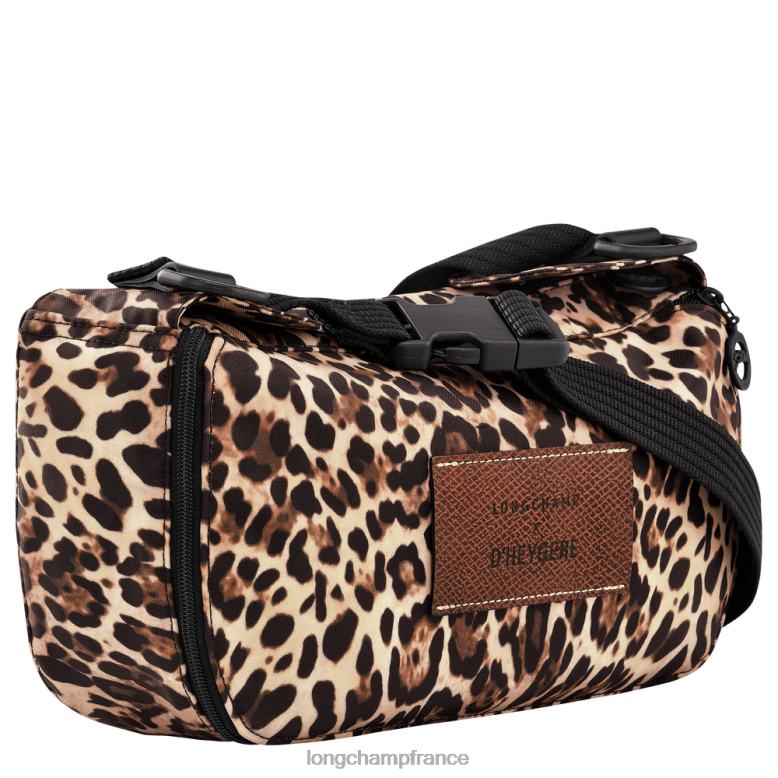imprimé panthère femmes sac à bandoulière/sac à dos Sacs Longchamp X D'heygere Z6ZTP322