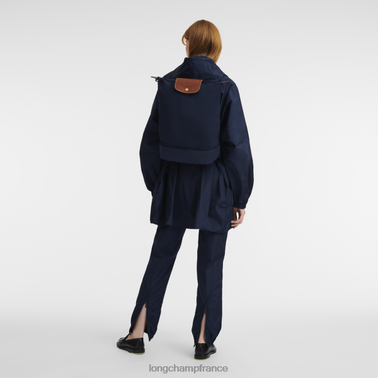 marine femmes sac à bandoulière/sac à dos Sacs Longchamp X D'heygere Z6ZTP326