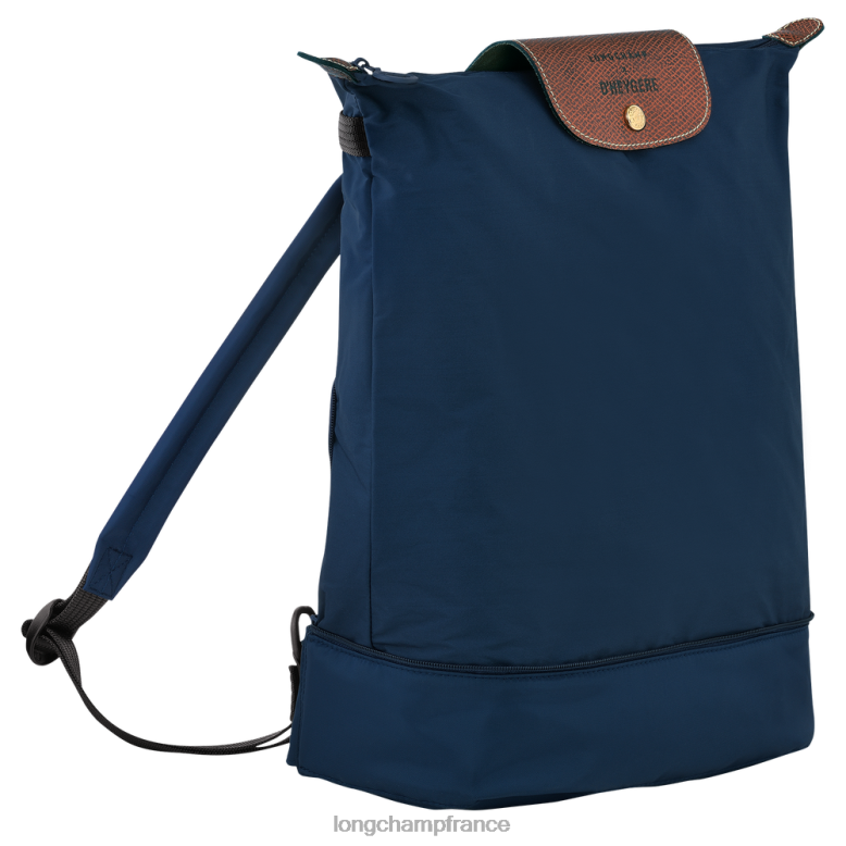 marine femmes sac à bandoulière/sac à dos Sacs Longchamp X D'heygere Z6ZTP326