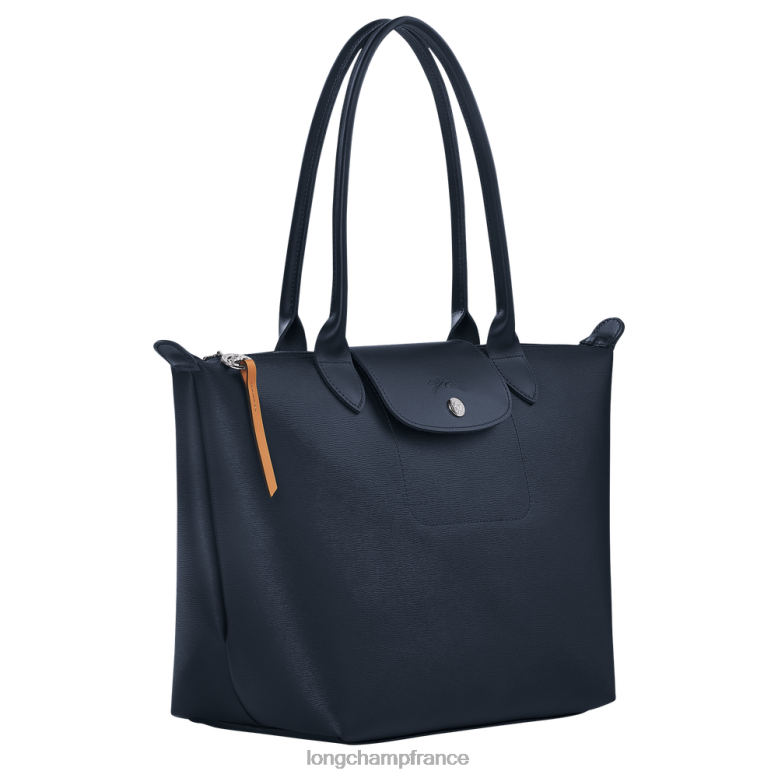 marine femmes sac cabas le pliage city Sacs Longchamp Z6ZTP355