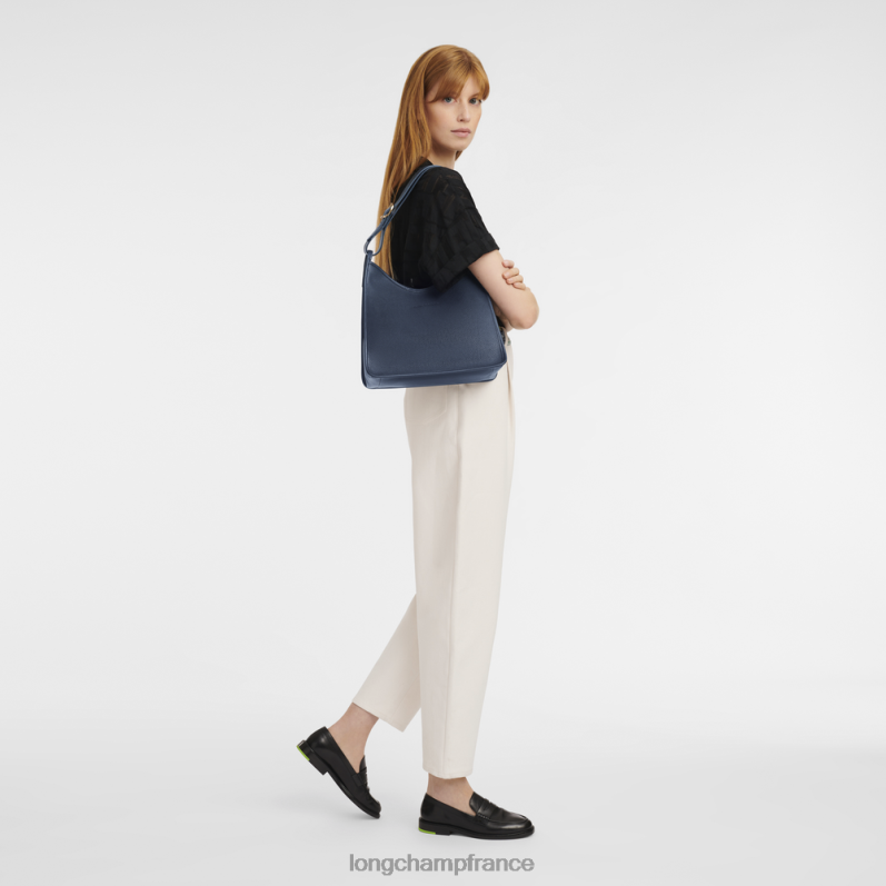 marine femmes sac hobo le foulonne Sacs Longchamp Z6ZTP391