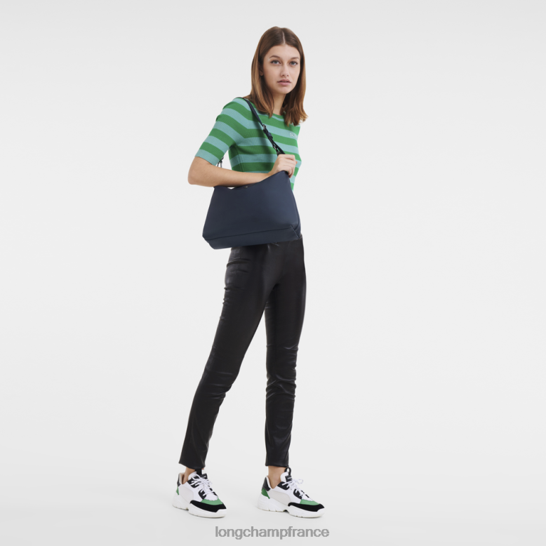 marine femmes sac hobo le pliage xtra Sacs Longchamp Z6ZTP395