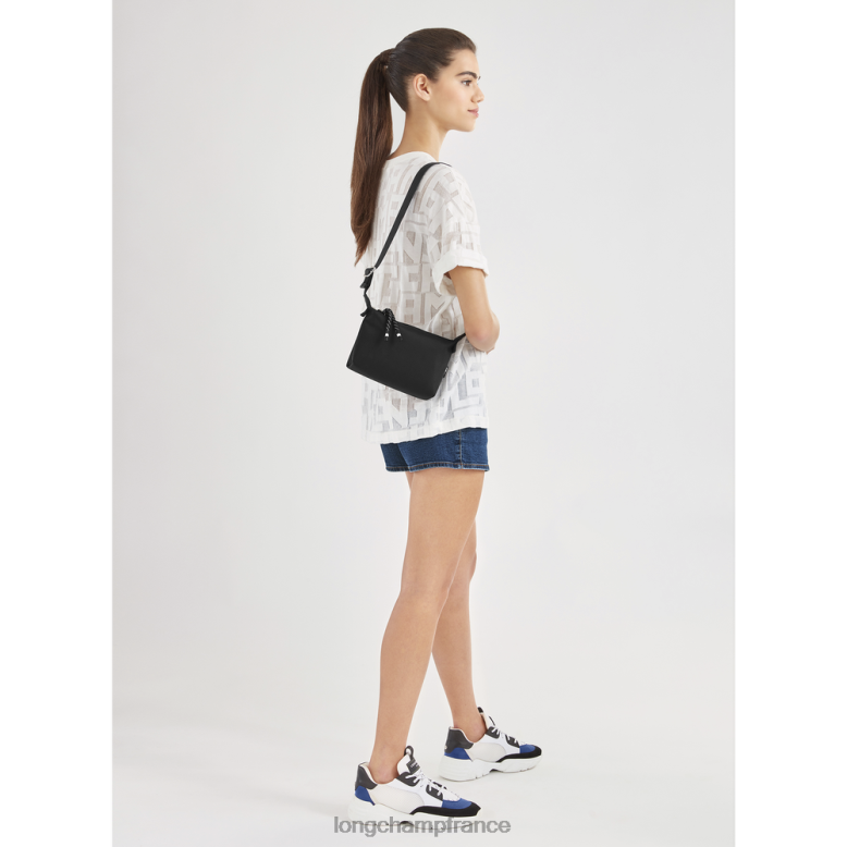 noir femmes pochette énergétique le pliage Sacs Longchamp Z6ZTP343