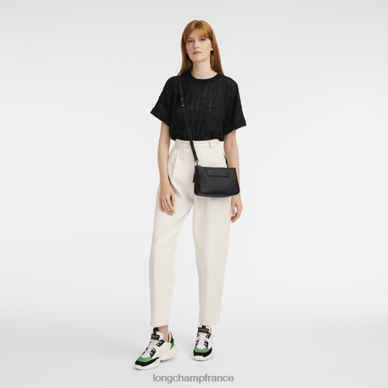 noir femmes sac à bandoulière 3D Sacs Longchamp Z6ZTP317