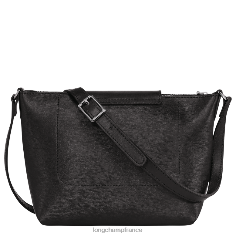 noir femmes sac à bandoulière city le pliage Sacs Longchamp Z6ZTP223