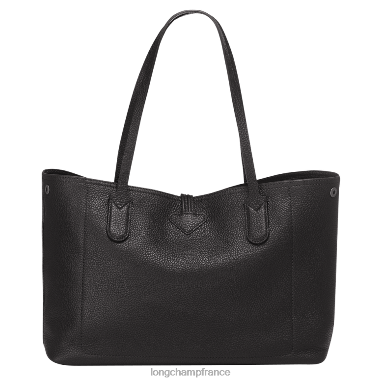 noir femmes sac cabas essentiel roseau Sacs Longchamp Z6ZTP360