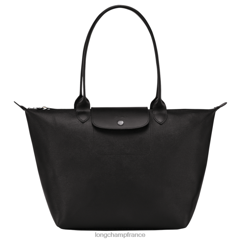 noir femmes sac cabas le pliage city Sacs Longchamp Z6ZTP348