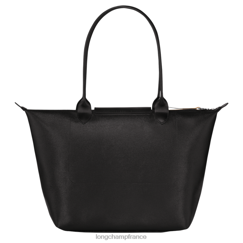 noir femmes sac cabas le pliage city Sacs Longchamp Z6ZTP348