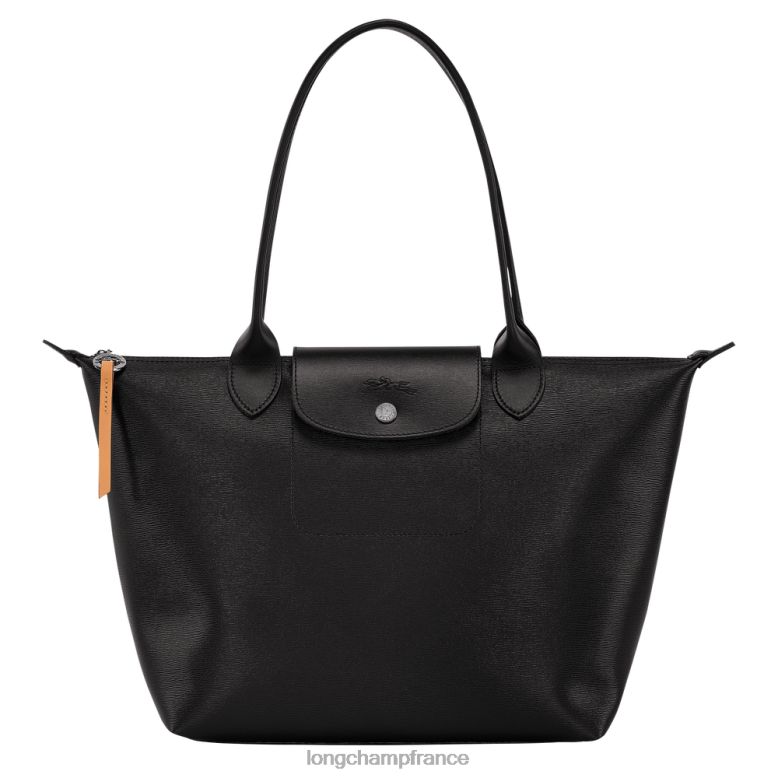 noir femmes sac cabas le pliage city Sacs Longchamp Z6ZTP352