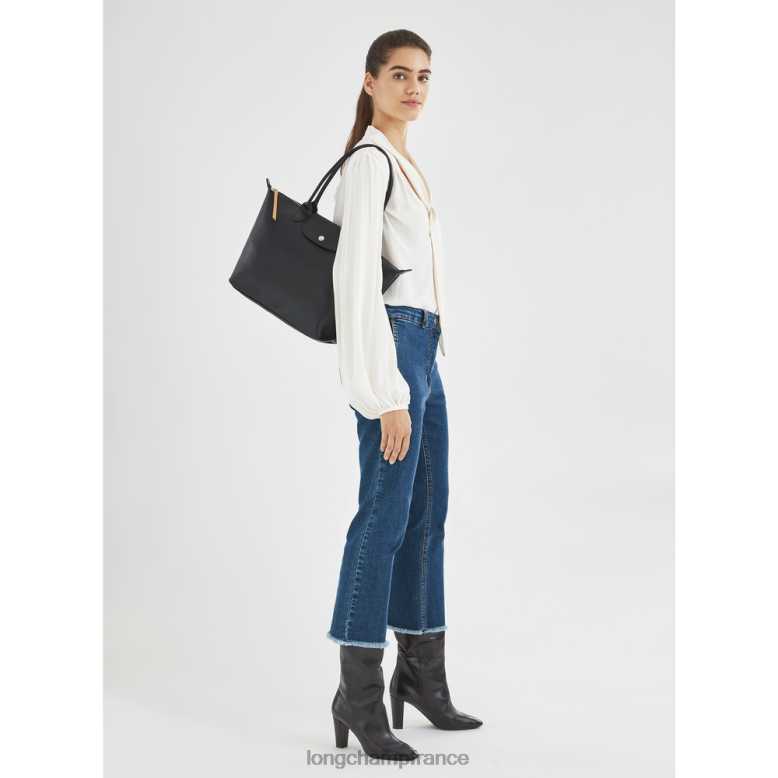 noir femmes sac cabas le pliage city Sacs Longchamp Z6ZTP352