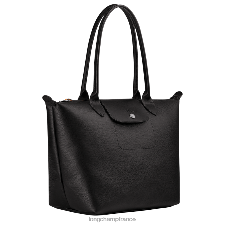 noir femmes sac cabas le pliage city Sacs Longchamp Z6ZTP352
