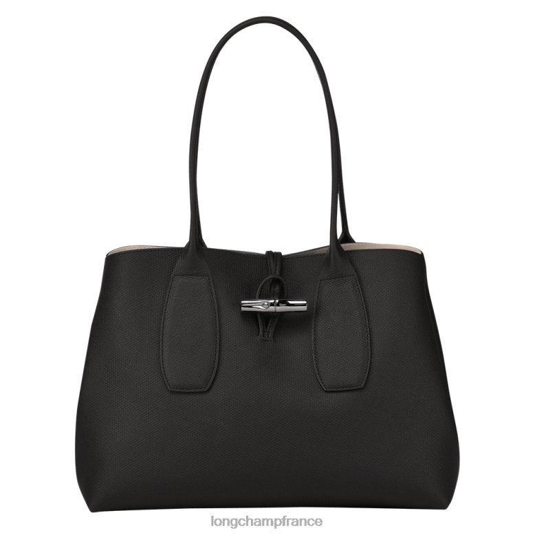 noir femmes sac cabas roseau Sacs Longchamp Z6ZTP368