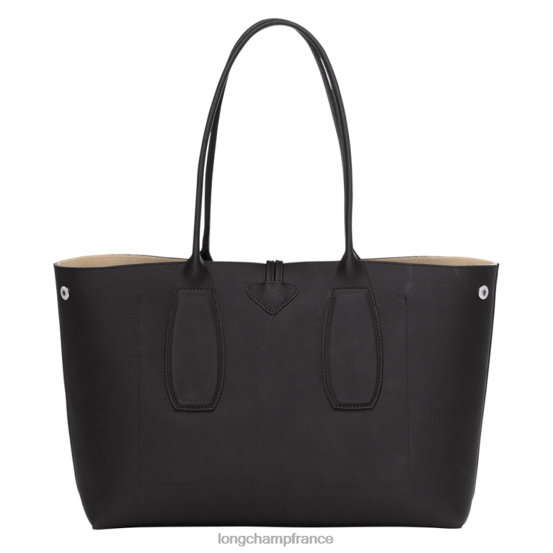 noir femmes sac cabas roseau Sacs Longchamp Z6ZTP368