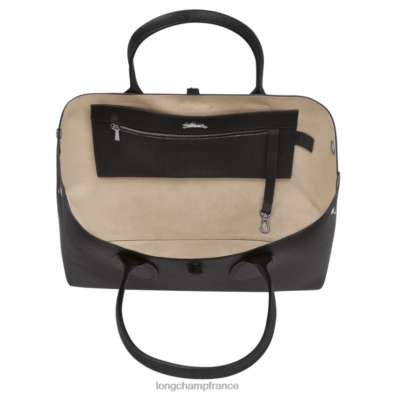 noir femmes sac cabas roseau Sacs Longchamp Z6ZTP368
