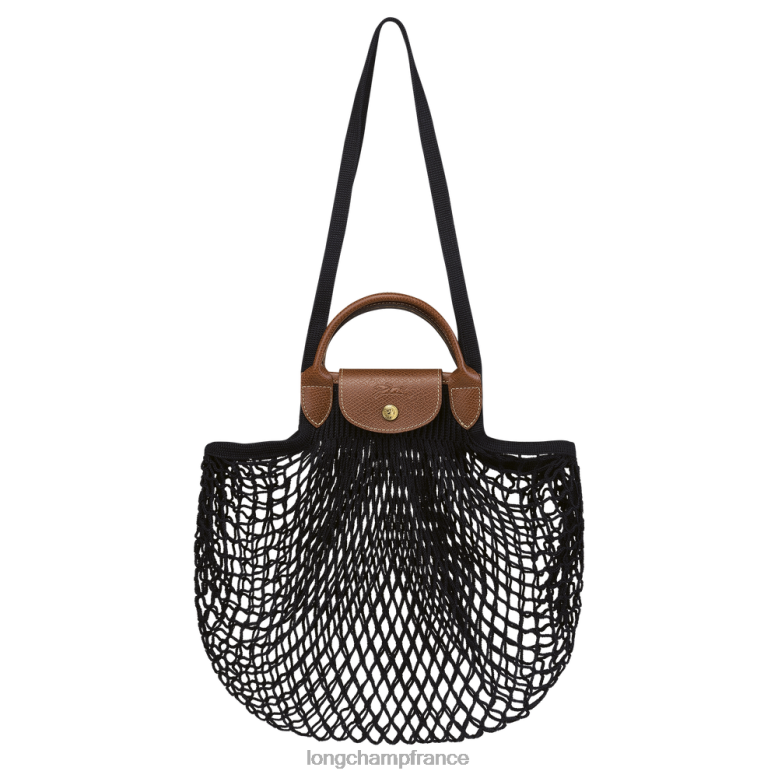 noir femmes sac en filet le pliage Sacs Longchamp Z6ZTP65