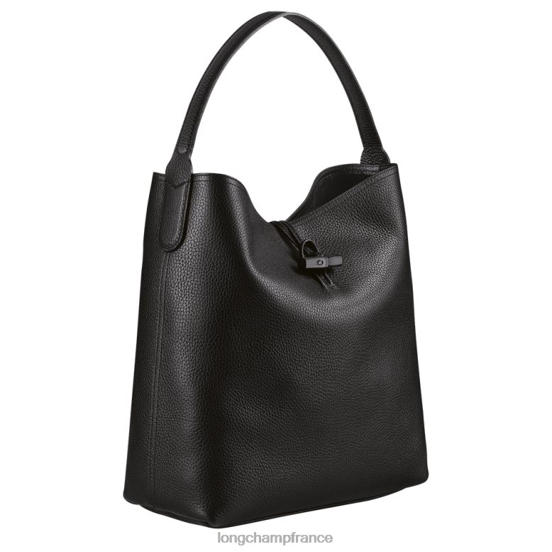 noir femmes sac hobo essentiel roseau Sacs Longchamp Z6ZTP356