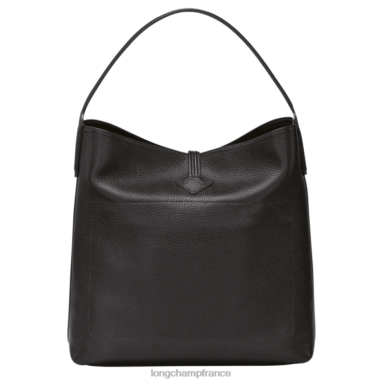 noir femmes sac hobo essentiel roseau Sacs Longchamp Z6ZTP356