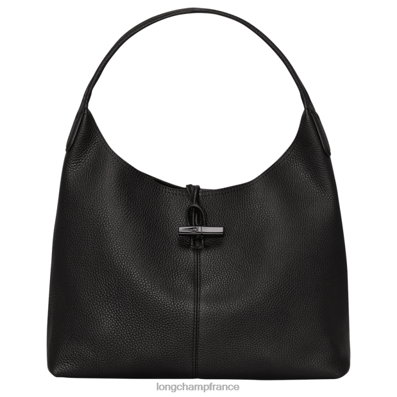 noir femmes sac hobo essentiel roseau Sacs Longchamp Z6ZTP357