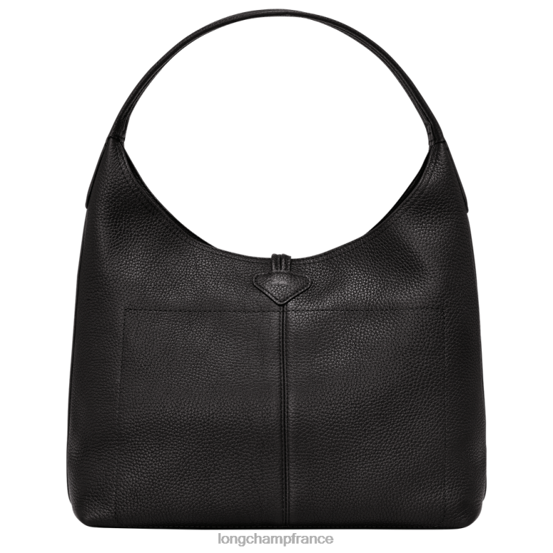 noir femmes sac hobo essentiel roseau Sacs Longchamp Z6ZTP357
