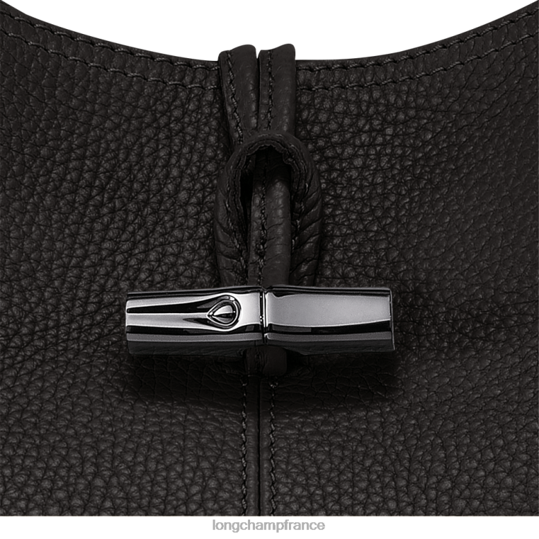 noir femmes sac hobo essentiel roseau Sacs Longchamp Z6ZTP357