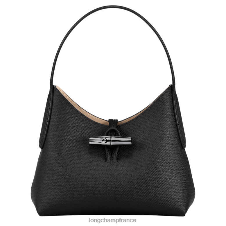 noir femmes sac hobo roseau Sacs Longchamp Z6ZTP371
