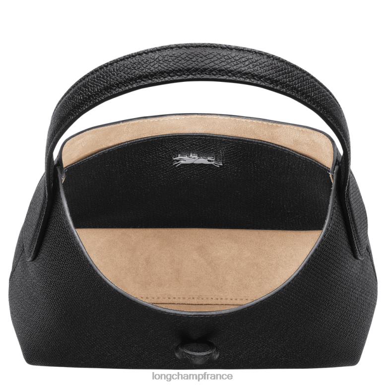 noir femmes sac hobo roseau Sacs Longchamp Z6ZTP371