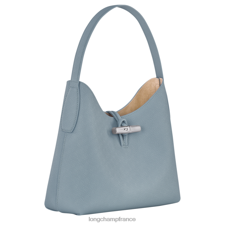nuage bleu femmes sac hobo roseau Sacs Longchamp Z6ZTP379