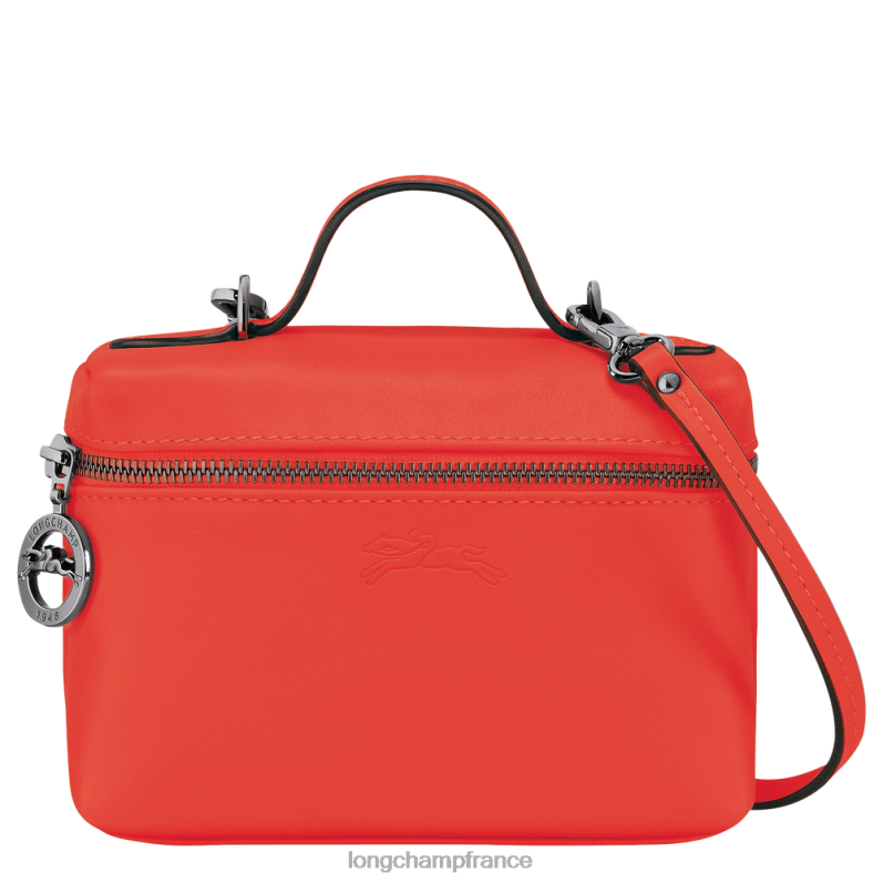 orange femmes le pliage xtra vanity Sacs Longchamp Z6ZTP292