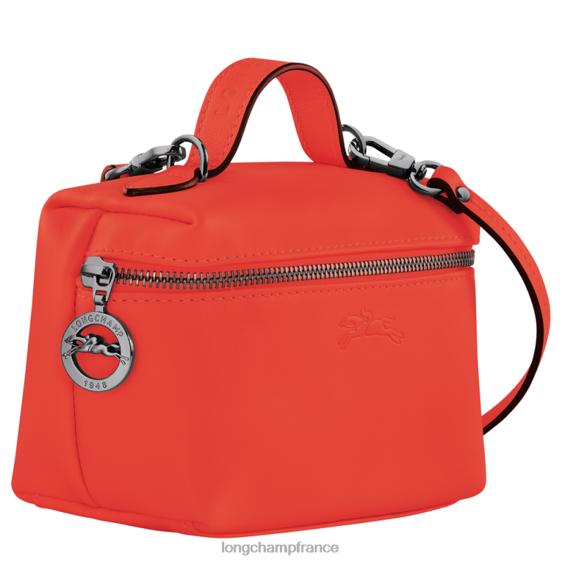 orange femmes le pliage xtra vanity Sacs Longchamp Z6ZTP292