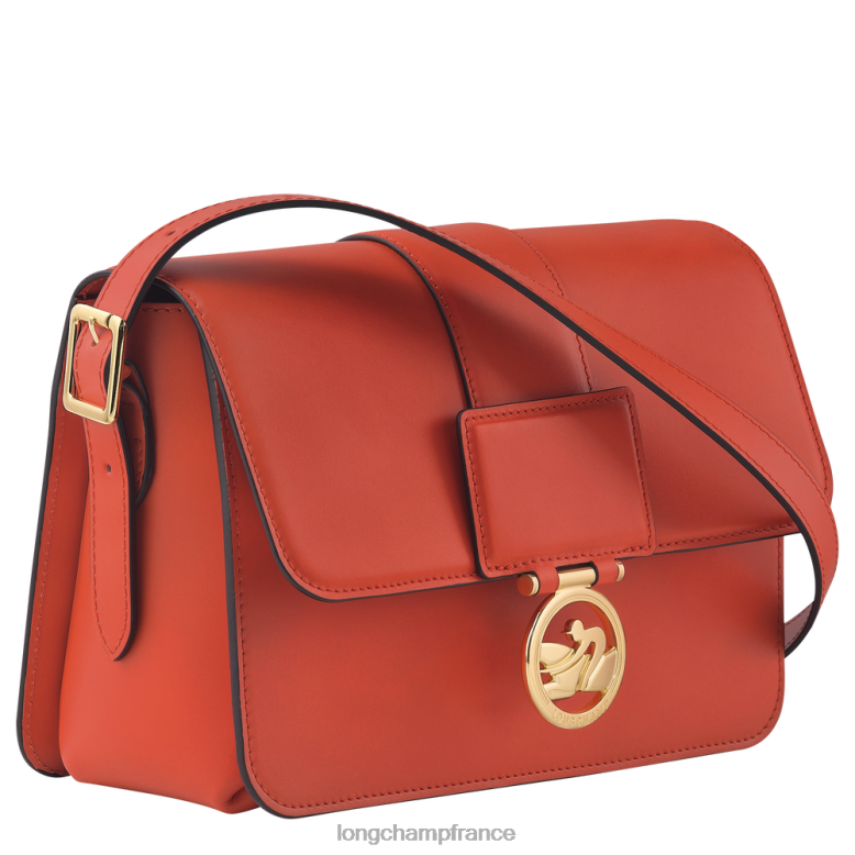 orange femmes sac à bandoulière box-trot Sacs Longchamp Z6ZTP232