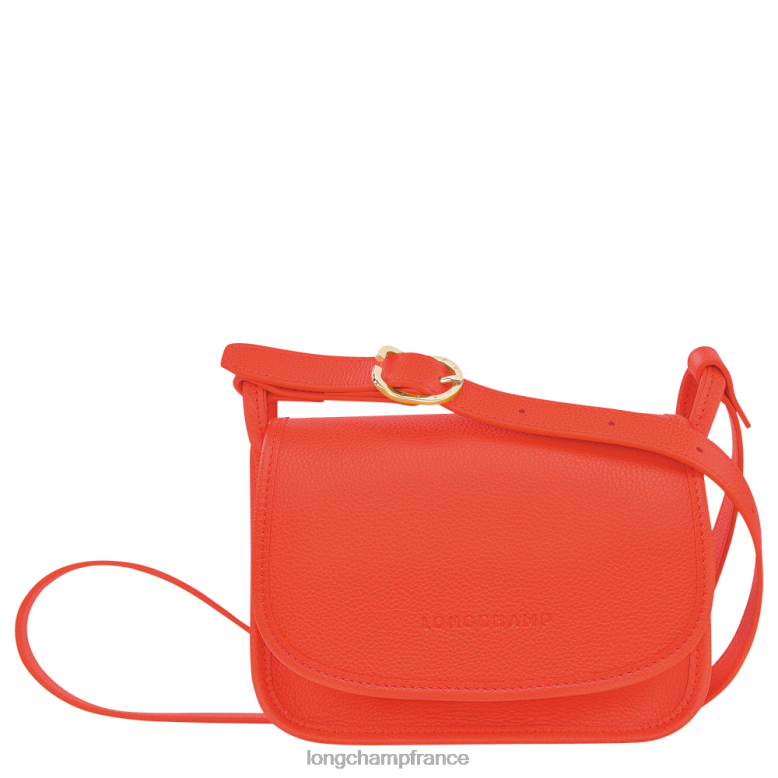 orange femmes sac bandoulière le foulonne Sacs Longchamp Z6ZTP262