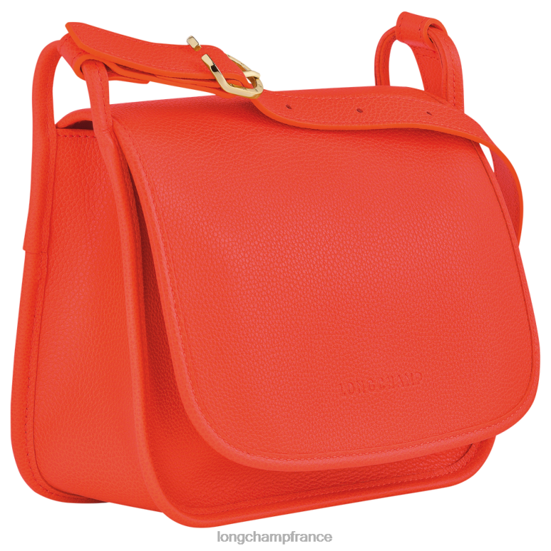 orange femmes sac bandoulière le foulonne Sacs Longchamp Z6ZTP269