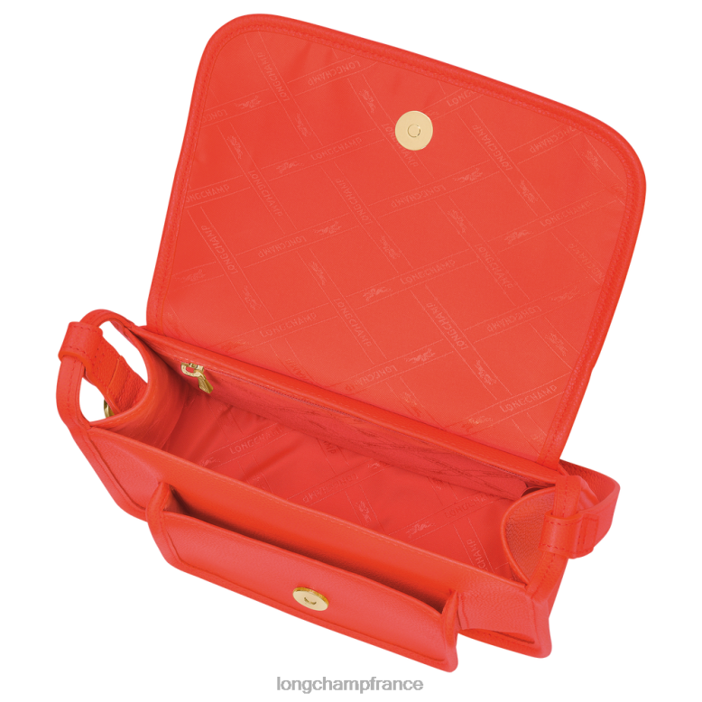 orange femmes sac bandoulière le foulonne Sacs Longchamp Z6ZTP269