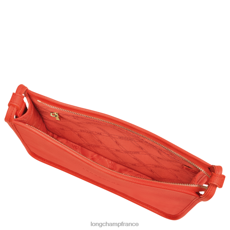 orange femmes sac bandoulière le foulonne Sacs Longchamp Z6ZTP26