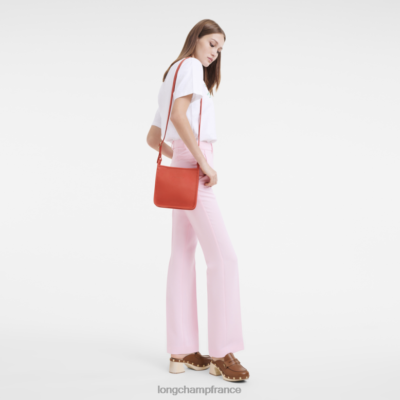 orange femmes sac bandoulière le foulonne Sacs Longchamp Z6ZTP274